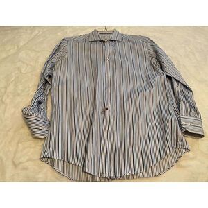 BUGATCHI UOMO 100% Cotton Mens shirt 16 32/33‎